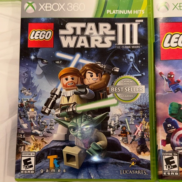 Bundle XBOX 360 LEGO VIDEO GAMES - marvel Star Wars jurassic park DIMENSIONS - Picture 3 of 7